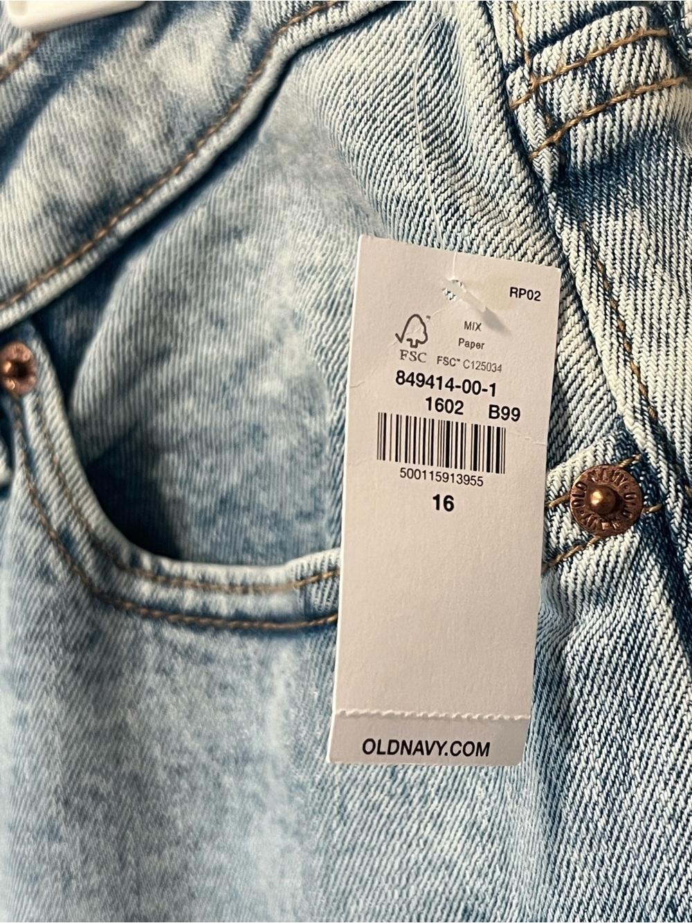 Old Navy Curvy OG Loose High-Rise Women’s Jeans - Picture 11 of 11
